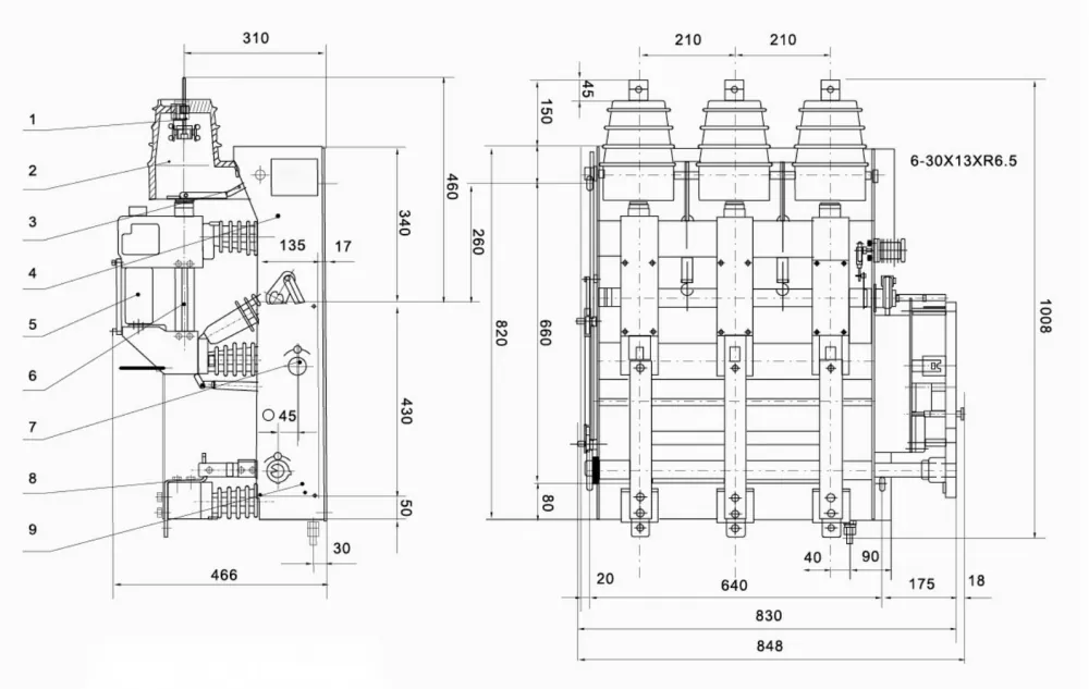 Indoor High Voltage Load Switch
