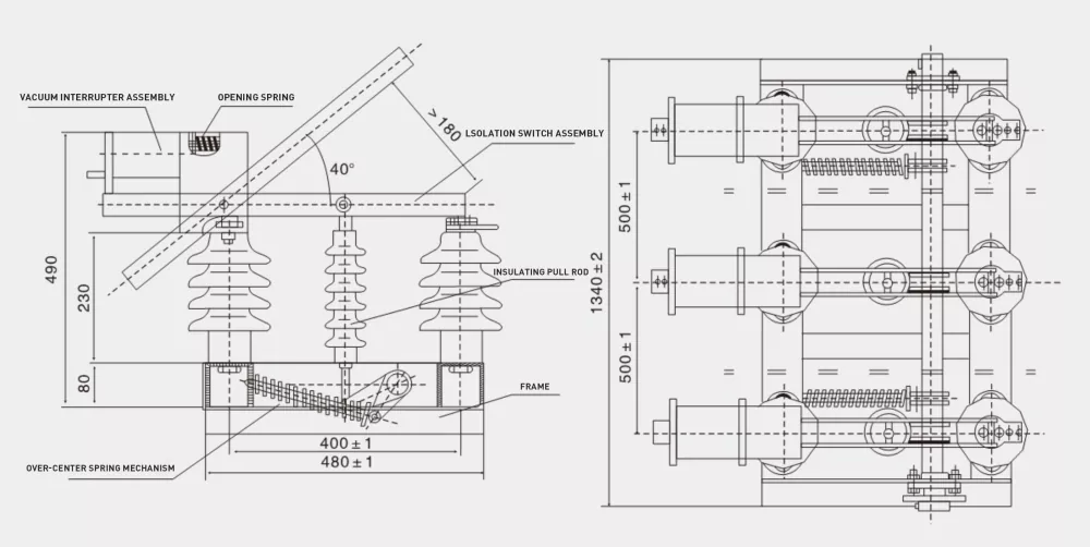 Outdoor High Voltage Load Switch